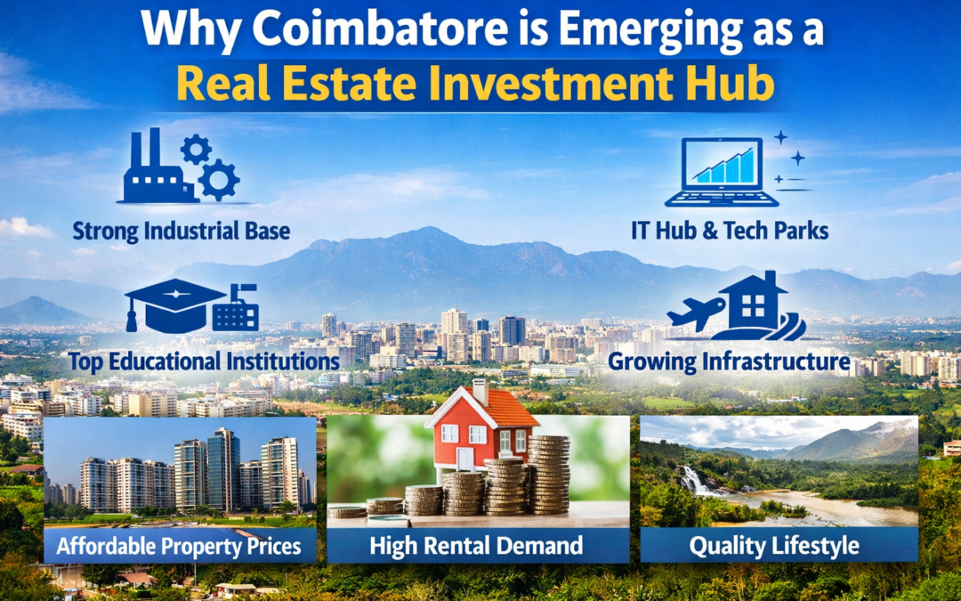 Why Invest in Coimbatore Real Estate? Growth, Areas & Demand