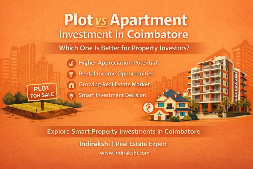 Plot vs Apartment Investment in Coimbatore